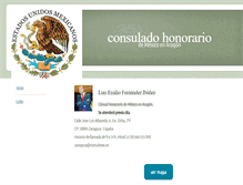 Tablet Screenshot of consulmex.es